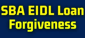 eidl loan forgiveness