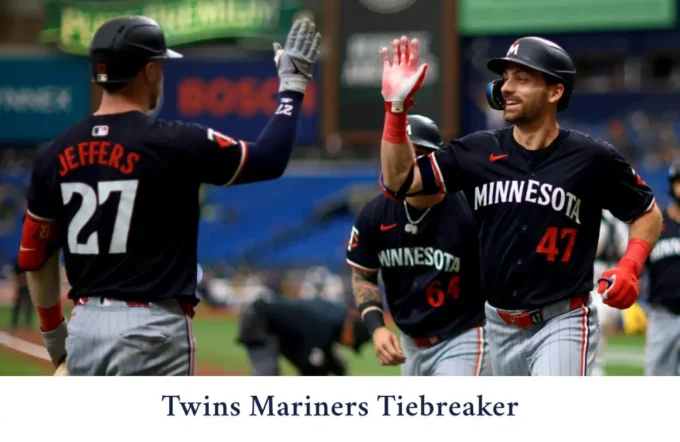 twins mariners tiebreaker