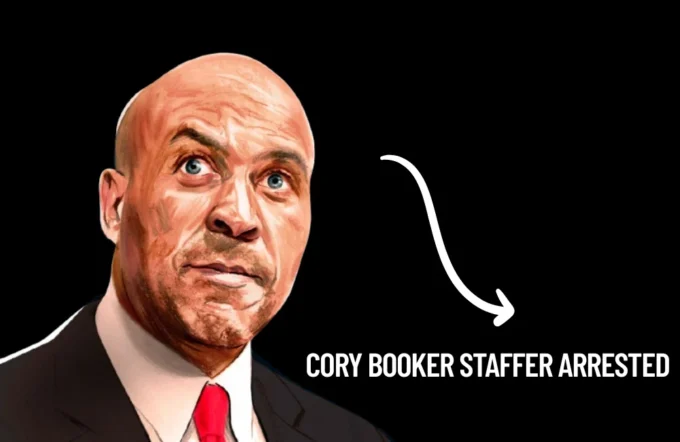 cory booker staffer arrested
