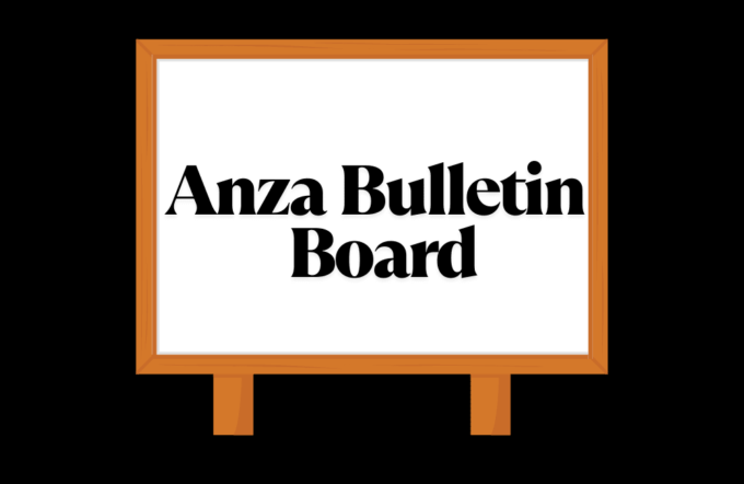 anza bulletin board