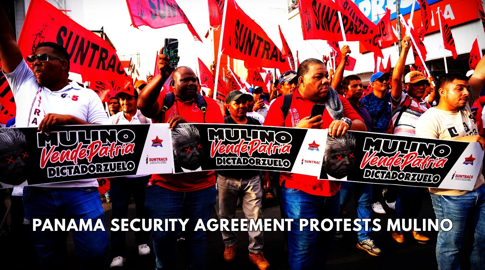 panama security agreement protests mulino